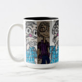 TASSE 2 COULEURS PÈRE ET MÈRE (Gauche)