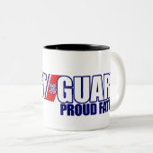 Tasse 2 Couleurs Père fier de la garde côtière (Devant droit)