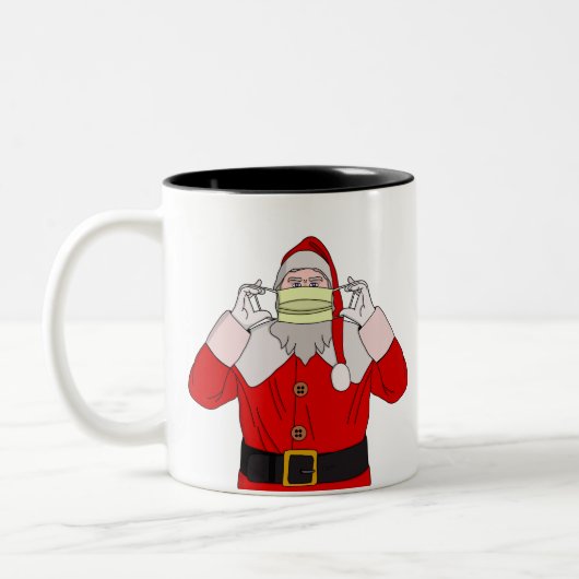 Tasse 2 Couleurs Père Noël 2021 (Gauche)
