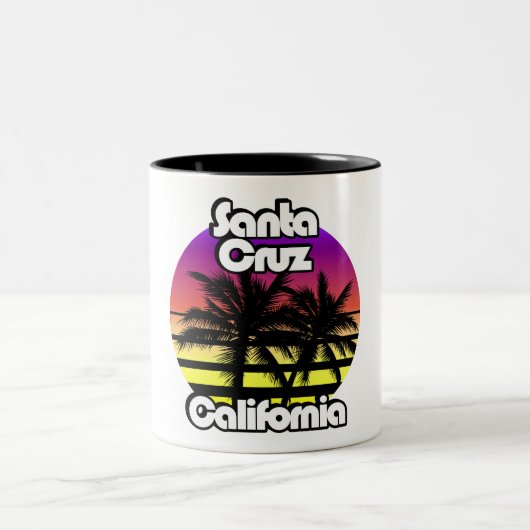 Tasse 2 Couleurs Père Noël Cruz Californie (Centre)