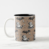 Tasse 2 Couleurs Père Noël des griffes (Gauche)