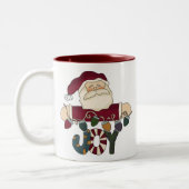 Tasse 2 Couleurs Père Noël Joy (Gauche)