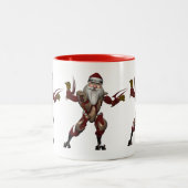 Tasse 2 Couleurs Père Noël robot (Centre)