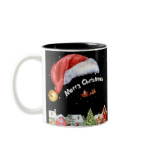 Père Noël Sleigh en ville