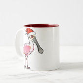 Tasse 2 Couleurs Père Noël Spoony (Devant gauche)