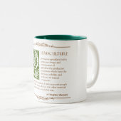 Tasse 2 Couleurs Permaculture - une définition (1) (Devant droit)