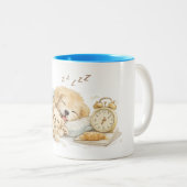 Tasse 2 Couleurs perrito durmiendo (Devant droit)