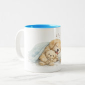 Tasse 2 Couleurs perrito durmiendo (Devant gauche)