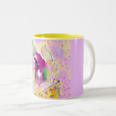 Tasse 2 Couleurs Perroquet (Devant droit)