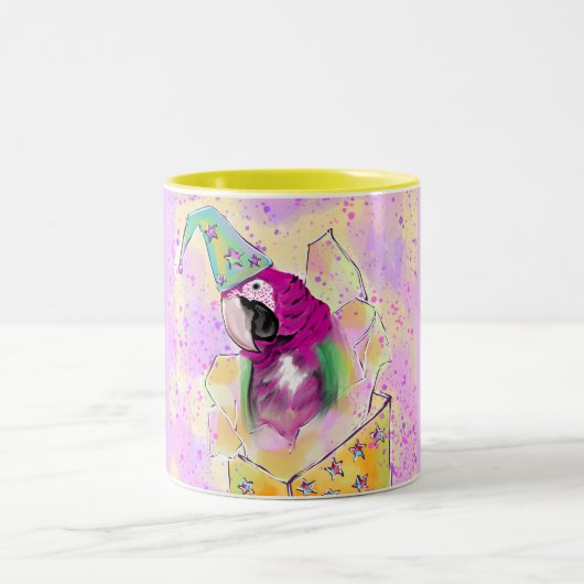 Tasse 2 Couleurs Perroquet (Centre)