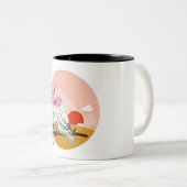 Tasse 2 Couleurs perroquet (Devant droit)