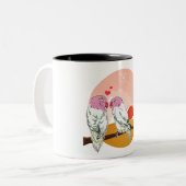 Tasse 2 Couleurs perroquet (Devant gauche)