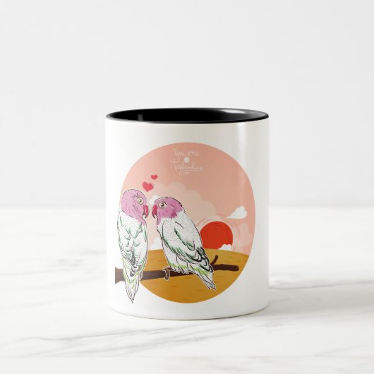 Tasse 2 Couleurs perroquet (Centre)