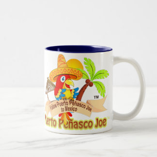 Tasse 2 Couleurs Perroquet de Puerto Penasco Mexique