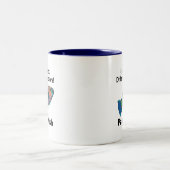 Tasse 2 Couleurs Perroquet Drôle (Centre)