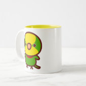 Tasse 2 Couleurs Perroquet superbe (Devant gauche)