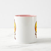 Tasse 2 Couleurs Perruche lutino (Centre)