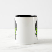 Tasse 2 Couleurs Perruche nanday (Centre)