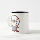 Tasse 2 Couleurs Perruche ondulée / Mâle gris normal (Devant gauche)