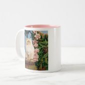 Tasse 2 Couleurs Perse Chat Rose Dryad (Devant gauche)