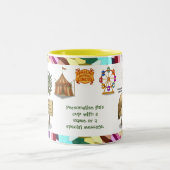 Tasse 2 Couleurs Personalise: Pierre pelican's brilliant beak (Centre)