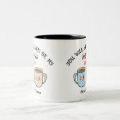 Tasse 2 Couleurs Personalized Best-Tea Couple   (Centre)