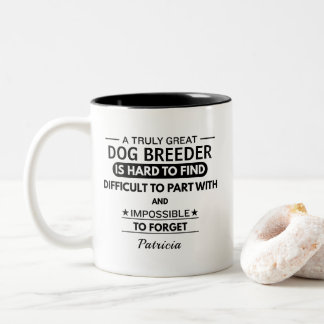 Tasse 2 Couleurs Personalized Dog Breeder