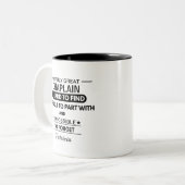 Tasse 2 Couleurs Personalized Great Chaplain Appreciation  (Devant gauche)