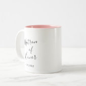 Tasse 2 Couleurs Personalized Matron of Honor (Devant gauche)