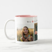 Tasse 2 Couleurs Personalized Mom Love You (Gauche)
