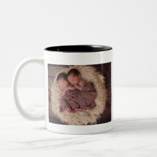 Tasse 2 Couleurs Personalized Photo
