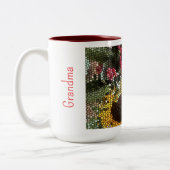 Tasse 2 Couleurs Personalized Sunflower Mosaic Cup (Gauche)