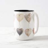 Tasse 2 Couleurs Personalized Valentine Coffee Mug (Devant droit)