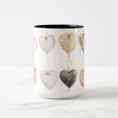 Tasse 2 Couleurs Personalized Valentine Coffee Mug (Centre)