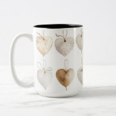 Tasse 2 Couleurs Personalized Valentine Coffee Mug (Gauche)