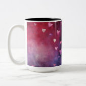 Tasse 2 Couleurs Personalized Valentine Coffee Mug (Gauche)