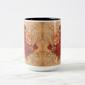 Tasse 2 Couleurs Personalized Valentine Coffee Mug (Centre)