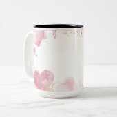 Tasse 2 Couleurs Personalized Valentine Coffee Mug (Devant gauche)