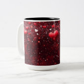 Tasse 2 Couleurs Personalized Valentine Coffee Mug (Devant gauche)