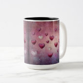 Tasse 2 Couleurs Personalized Valentine Coffee Mug (Devant droit)