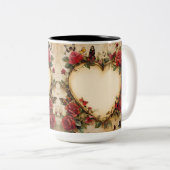 Tasse 2 Couleurs Personalized Valentine Coffee Mug (Devant droit)
