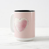 Tasse 2 Couleurs Personalized Valentine Coffee Mug (Devant gauche)