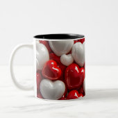 Tasse 2 Couleurs Personalized Valentine Coffee Mug (Gauche)