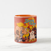 Tasse 2 Couleurs Personnages et logo de Looney Tunes Show (Centre)