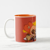 Tasse 2 Couleurs Personnages et logo de Looney Tunes Show (Gauche)