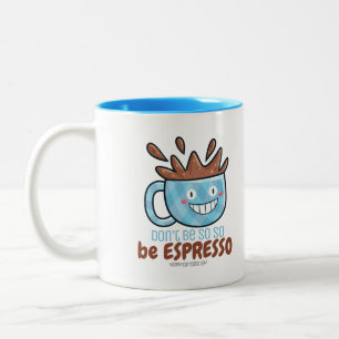 Tasse 2 Couleurs Personnalisable Be Espresso