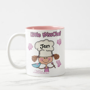 Tasse 2 Couleurs Personnalisation de Little Miss Chef