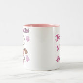 Tasse 2 Couleurs Personnalisation de Little Miss Chef (Centre)