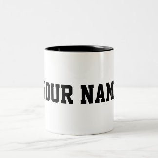 Tasse 2 Couleurs Personnalisé avec votre nom