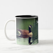 Tasse 2 Couleurs Personnalisé Canada Goose Nature (Gauche)